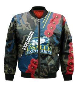 La Salle Explorers Bomber Sport Style Keep Go on- NCAA