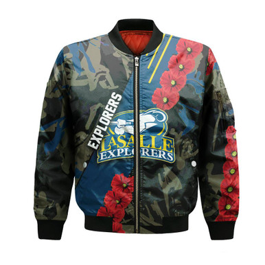 La Salle Explorers Bomber Sport Style Keep Go on- NCAA