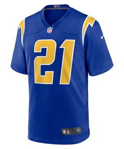 LaDainian Tomlinson 21 Los Angeles Chargers Retired Player Alternate Game Jersey - Royal