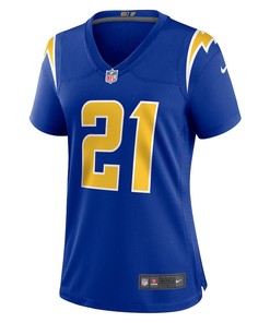 LaDainian Tomlinson 21 Los Angeles Chargers Women's Retired Game Jersey - Royal