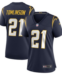 LaDainian Tomlinson 21 Los Angeles Chargers Women's Retired Player Jersey - Navy