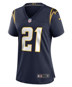 LaDainian Tomlinson 21 Los Angeles Chargers Women's Retired Player Jersey - Navy