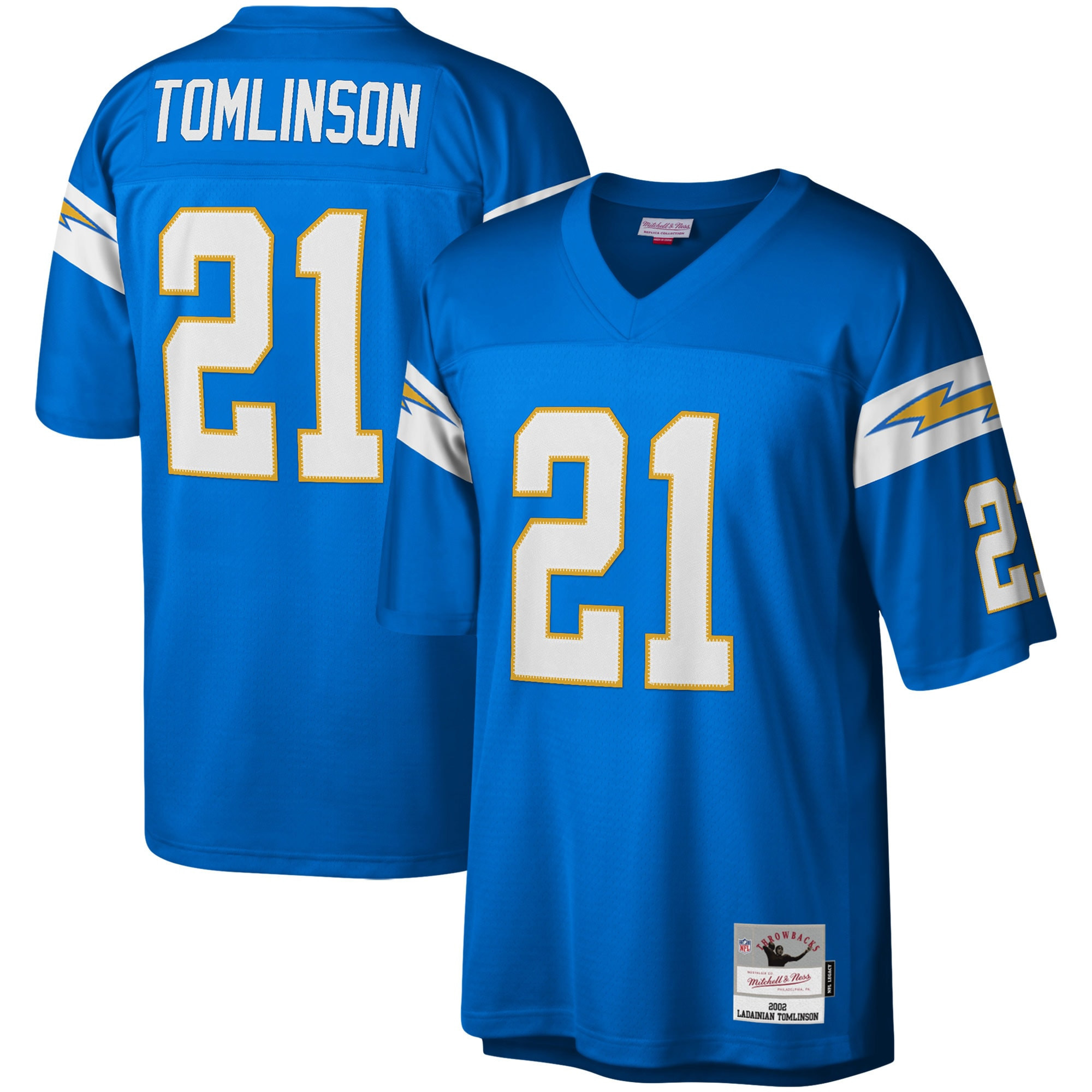 Ladainian Tomlinson Los Angeles Chargers Mitchell & Ness Legacy Replica Jersey - Powder Blue Nfl