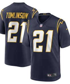 Ladainian Tomlinson Los Angeles Chargers Retired Player Jersey Navy Nfl