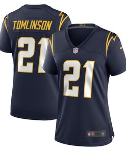 Ladainian Tomlinson Los Angeles Chargers Womens Retired Player Jersey Navy Nfl