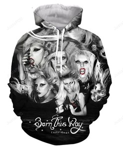 Lady Gaga Style 1 3D Hoodie Zip Hoodie