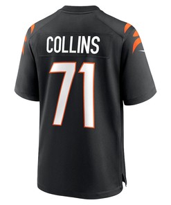La'el Collins 71 Cincinnati Bengals Game Jersey - Black