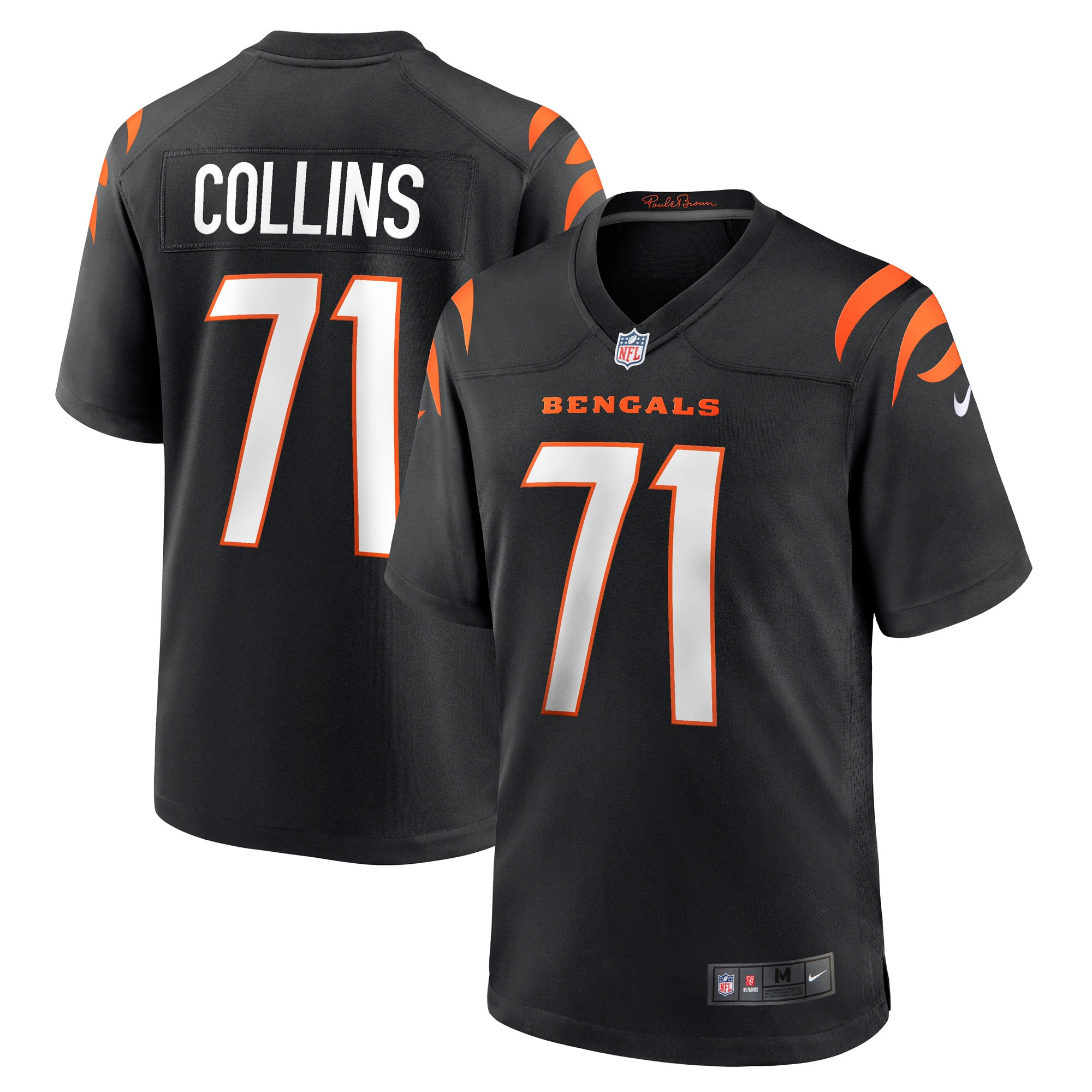 Lael Collins Cincinnati Bengals Game Jersey - Black Nfl
