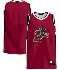 Lafayette College Leopards Basketball Jersey - Maroon Ncaa