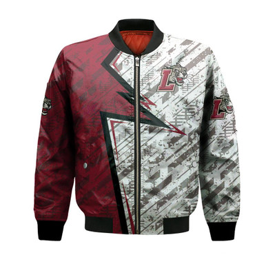 Lafayette Leopards Bomber Abstract Pattern Sport- NCAA