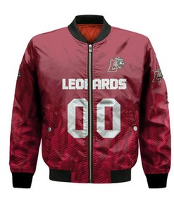Lafayette Leopards Bomber Jacket Logo Sport Ombre  - NCAA