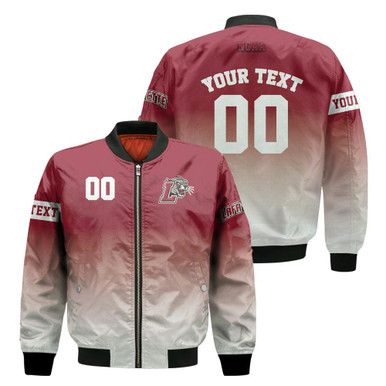 Lafayette Leopards Fadded Bomber Jacket - NCAA