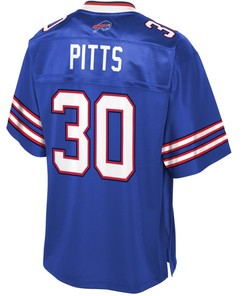 Lafayette Pitts Buffalo Bills Nfl Pro Line Team Color Player Jersey - Royal