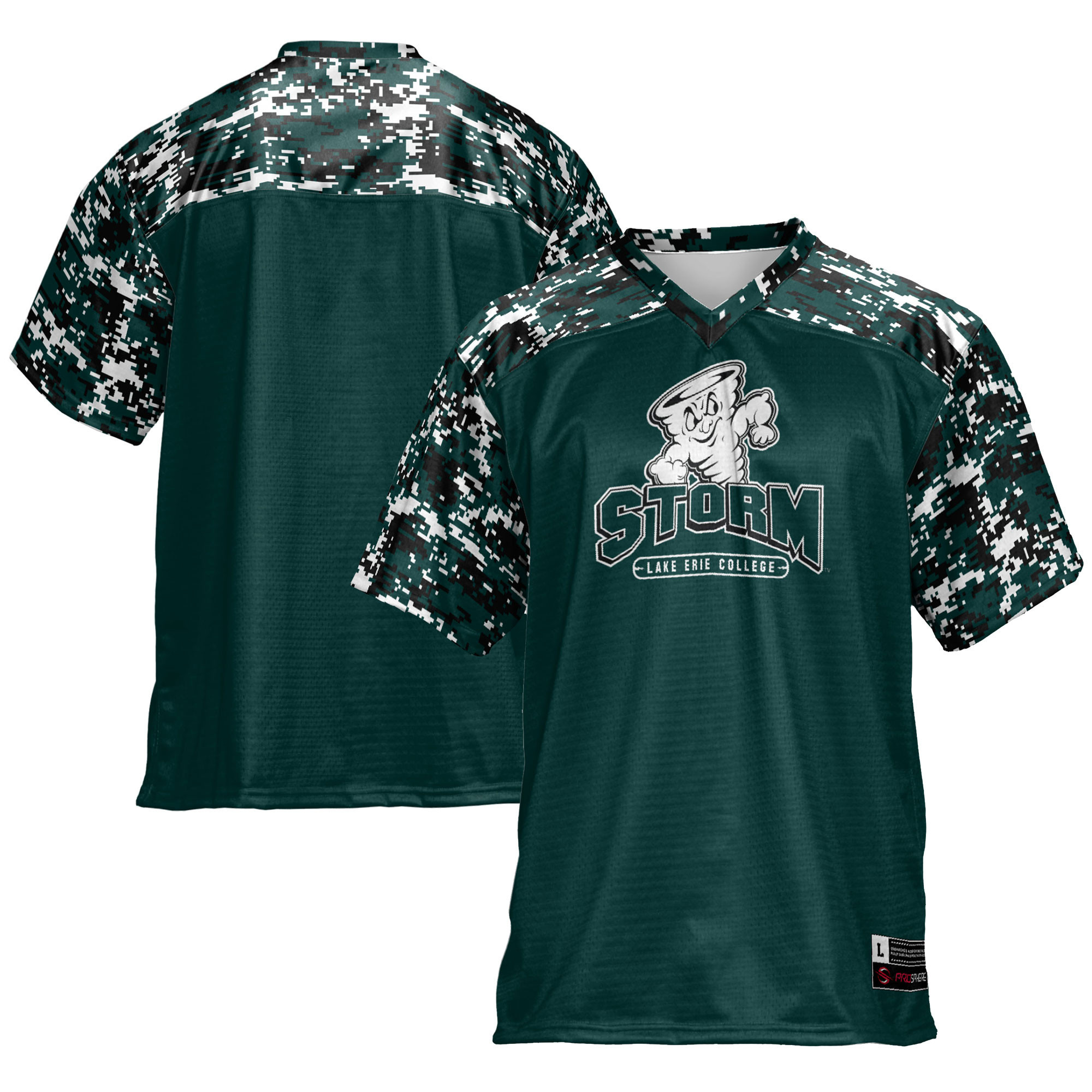 Lake Erie College Storm Football Jersey - Green Ncaa