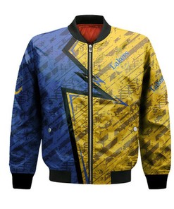 Lake Superior State Lakers Bomber Abstract Pattern Sport- NCAA