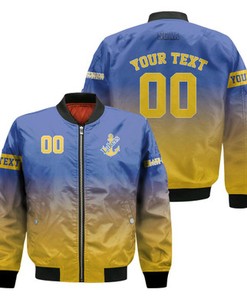 Lake Superior State Lakers Fadded Bomber Jacket - NCAA