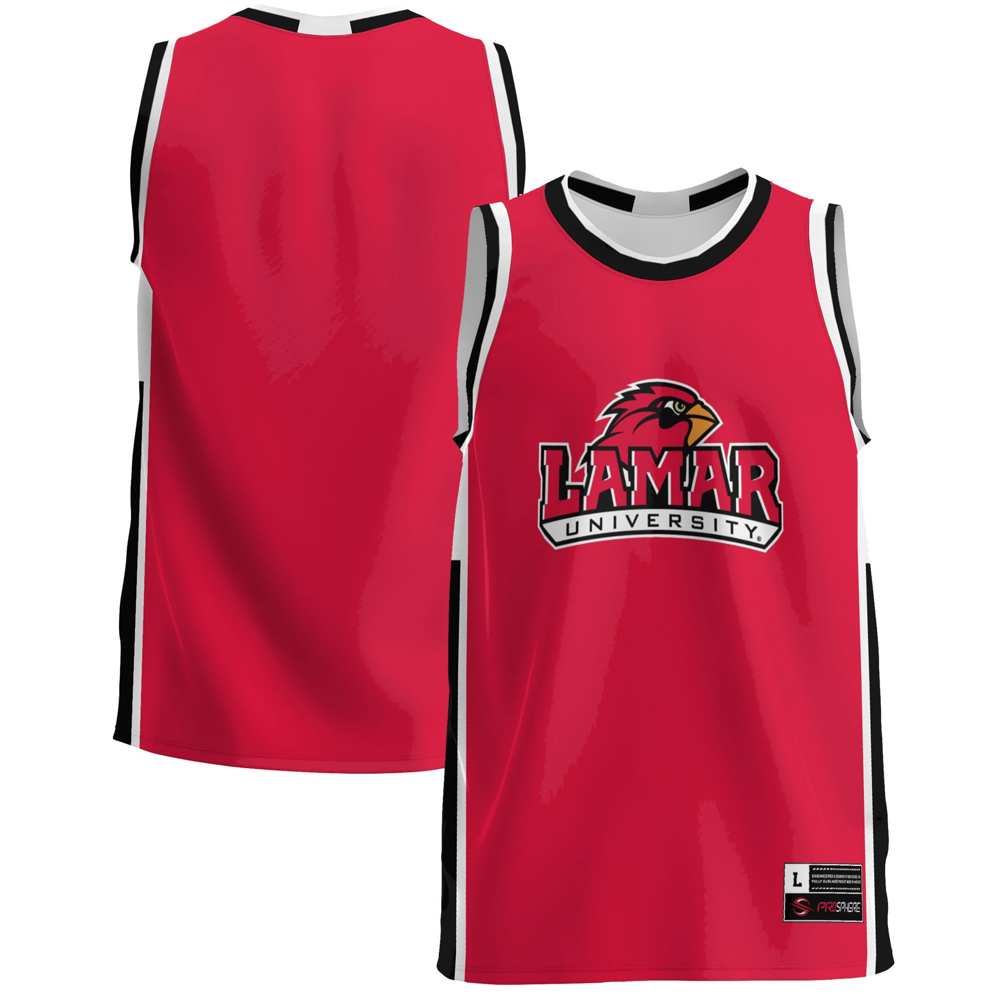 Lamar Cardinals Basketball Jersey - Red Ncaa