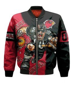Lamar Cardinals Bomber Jacket Football Go On - NCAA