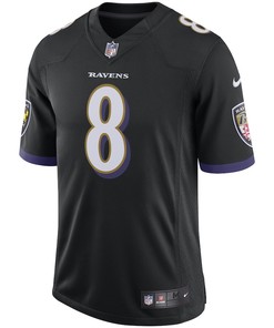 Lamar Jackson 8 Baltimore Ravens Speed Machine Limited Jersey - Black