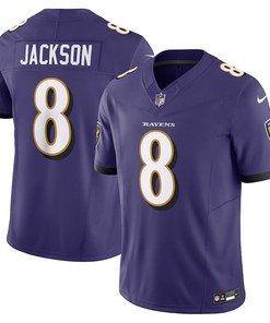 Lamar Jackson 8 Baltimore Ravens Vapor F.U.S.E. Limited Jersey - Purple