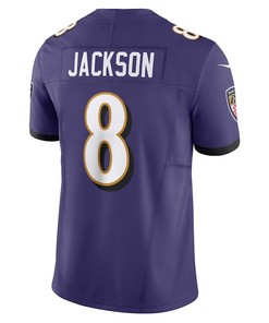 Lamar Jackson 8 Baltimore Ravens Vapor F.U.S.E. Limited Jersey - Purple