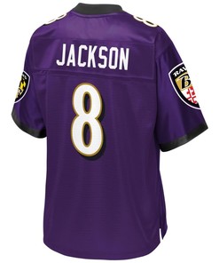Lamar Jackson Baltimore Ravens Nfl Pro Line Youth Player Jersey - Purple