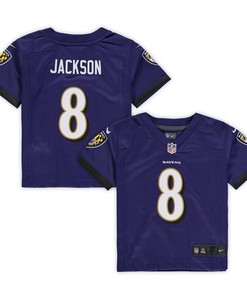 Lamar Jackson Baltimore Ravens Nike Toddler Game Jersey - Purple