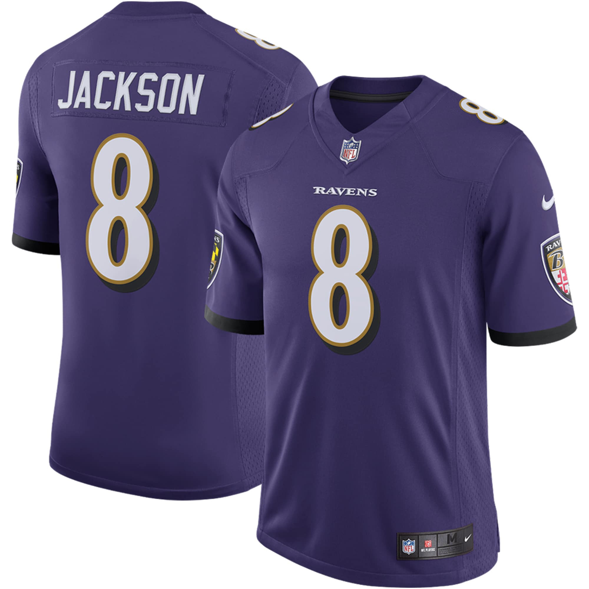 Lamar Jackson Baltimore Ravens Speed Machine Limited Jersey - Purple Nfl