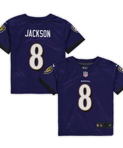 Lamar Jackson Baltimore Ravens Toddler Game Jersey - Purple Nfl