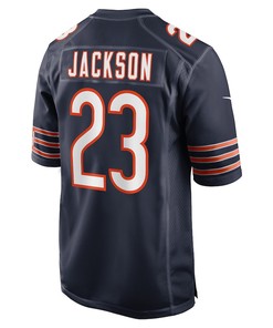 Lamar Jackson Chicago Bears Game Player Jersey - Navy