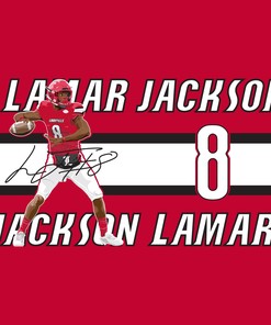 Lamar Jackson Red Tumbler - Vibrant Red Lamar Jackson Tumbler