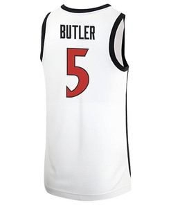 Lamont Butler 5 San Diego State Aztecs 2023 Basketball Jersey MW Logo- Men White