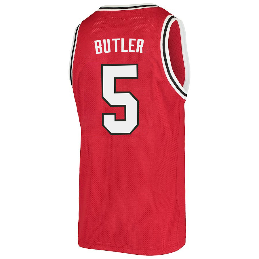Lamont Butler 5 San Diego State Aztecs 2023 Basketball Jersey- Men Red