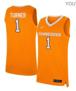 Lamonte Turner 1 Tennessee Volunteers Elite Basketball Youth Jersey - Orange