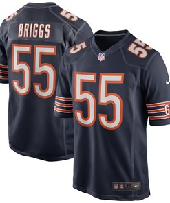 Lance Briggs Chicago Bears Game Retired Player Jersey - Navy Nfl