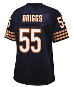 Lance Briggs Chicago Bears Nfl Pro Line Womens Retired Player Jersey - Navy