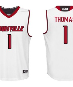 Lance Thomas 1 Louisville Cardinals College Basketball Men Jersey - White