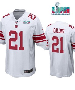 Landon Collins 21 New York Giants Super Bowl LVII Super Bowl LVII White Men Game Jersey