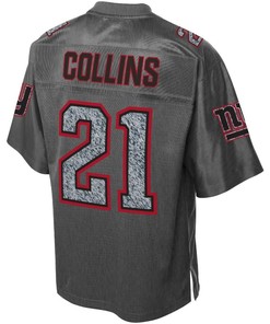 Landon Collins New York Giants Nfl Pro Line Fashion Static Jersey - Gray