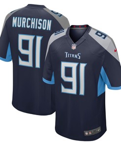 Larrell Murchison Tennessee Titans Game Jersey - Navy Nfl