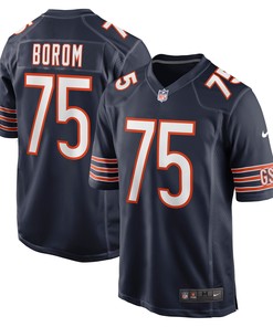 Larry Borom Chicago Bears Game Jersey - Navy Nfl