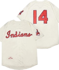 Larry Doby #14 2020 Mlb White Jersey