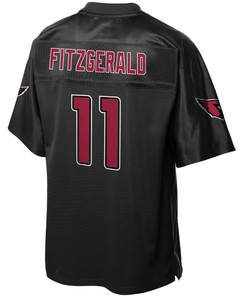 Larry Fitzgerald Arizona Cardinals Nfl Pro Line Reverse Fashion Jersey - Black