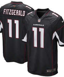 Larry Fitzgerald Arizona Cardinals Nike Youth Alternate Game Jersey - Black