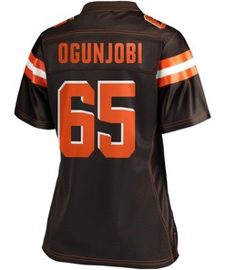 Larry Ogunjobi Cleveland Browns Nfl Pro Line Womens Player Jersey - Brown
