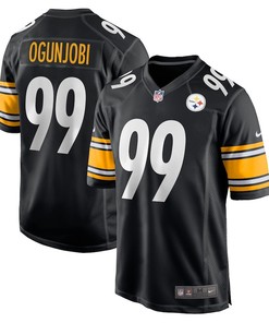 Larry Ogunjobi Pittsburgh Steelers Game Player Jersey - Black