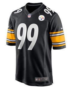 Larry Ogunjobi Pittsburgh Steelers Game Player Jersey - Black