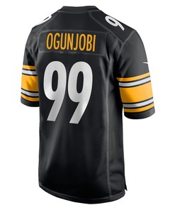 Larry Ogunjobi Pittsburgh Steelers Game Player Jersey - Black