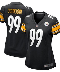 Larry Ogunjobi Pittsburgh Steelers Women's Game Player Jersey - Black