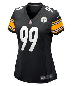 Larry Ogunjobi Pittsburgh Steelers Women's Game Player Jersey - Black